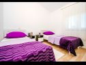 Apartementen Ljubo - modern andy cosy A1(2+2), A2(4+2), A3(4+2) Vrsi - Riviera Zadar  - Appartement - A3(4+2): slaapkamer