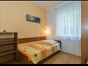 Apartementen Petar - 50 m from sea: A1(4+2) Zadar - Riviera Zadar  - Appartement - A1(4+2): slaapkamer
