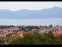 Apartementen Dragica - with nice view: A1(4) Zadar - Riviera Zadar  - uitzicht