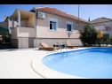 Vakantiehuizen Franny - comfortable: H(6+1) Zadar - Riviera Zadar  - Kroatië  - zwembad (huis en omgeving)
