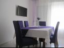 Apartementen Ivan - with large terrace : A1(5) Zadar - Riviera Zadar  - Appartement - A1(5): eetkamer