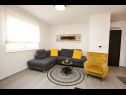 Apartementen Mat-deluxe with free parking: A1(4) Zadar - Riviera Zadar  - Appartement - A1(4): woonkamer
