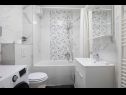 Apartementen Skyline - luxurious & modern: A1(6) Zadar - Riviera Zadar  - Appartement - A1(6): badkamer met toilet