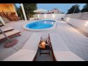 Apartementen Max - luxurious with pool: A1(6+2) Zadar - Riviera Zadar  - zwembad