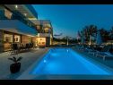 Vakantiehuizen Ren-lux with heated pool: H(8+2) Zaton (Zadar) - Riviera Zadar  - Kroatië  - zwembad