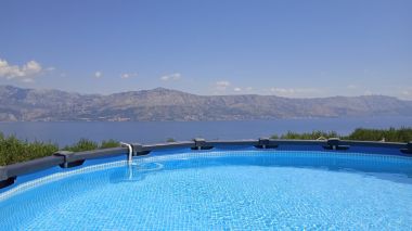 Vakantiehuizen Mary: relaxing with pool: H(4) Postira - Eiland Brac  - Kroatië 