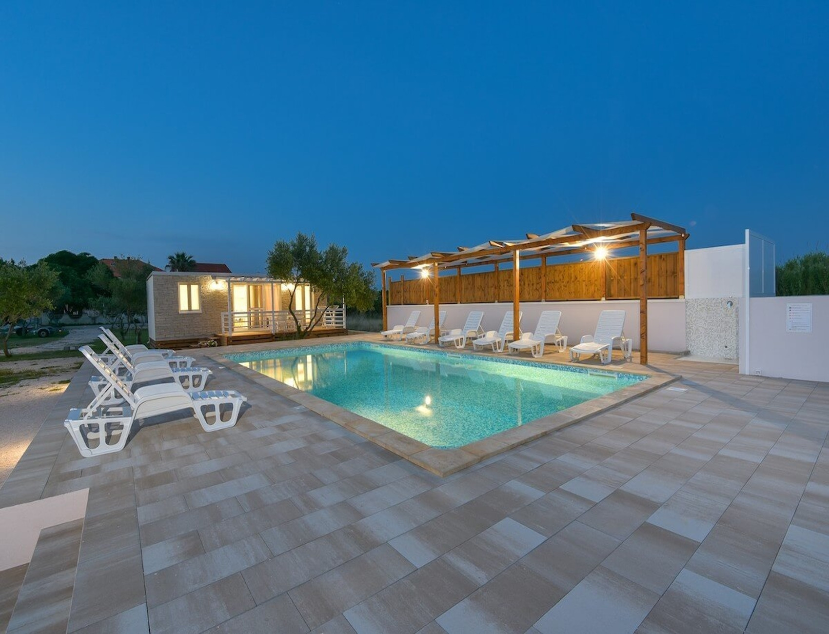 Apartementen Ani - with pool : SA4(2), A5(2+2), A6(2+2) Privlaka - Riviera Zadar 