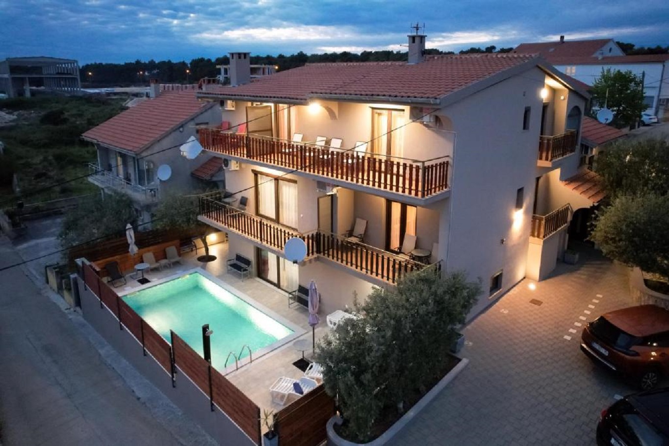 Apartementen Suza - relaxing & beautiful: A1(2+2), A2(4+2) Zadar - Riviera Zadar 
