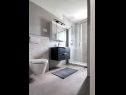 Apartementen Korni - comfortable A1(8) Biograd - Riviera Biograd  - Appartement - A1(8): badkamer met toilet