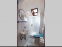 Apartementen Mat - in a cosy stone house: SA1(2), SA2(2), SA3(2) Bol - Eiland Brac  - Studio-appartment - SA3(2): badkamer met toilet