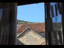 Vakantiehuizen Tončica - quiet place: H(5+3) Dol (Brac) - Eiland Brac  - Kroatië  - H(5+3): uitzicht vanuit het raam (huis en omgeving)