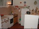Apartementen Dinka - cosy & pet friendly: A1(6), A2(4) Mirca - Eiland Brac  - Appartement - A1(6): keuken