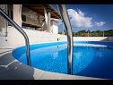 Vakantiehuizen Baras garden - house with pool : H (4+2) Mirca - Eiland Brac  - Kroatië  - zwembad