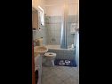 Apartementen Juri - sea view: A1(4+1) Postira - Eiland Brac  - Appartement - A1(4+1): badkamer met toilet