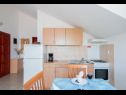 Apartementen Annie - sea view : A1(3), A2(3), A3(4) Postira - Eiland Brac  - Appartement - A1(3): keuken