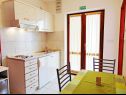 Apartementen Tonci - 30m from the beach: A1(4) Postira - Eiland Brac  - Appartement - A1(4): keuken