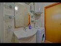 Apartementen Puli - 200m from sea: Nela1 (2), Nela2 (4) Postira - Eiland Brac  - Appartement - Nela2 (4): badkamer met toilet