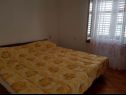 Apartementen Jan - 50 m from sea: A1(4+2) Postira - Eiland Brac  - Appartement - A1(4+2): slaapkamer