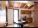 Apartementen Damir - 80 m from beach: A1(4), A2(2+2) Postira - Eiland Brac  - Appartement - A2(2+2): keuken
