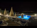 Apartementen Dragan - with pool and seaview: A2(4), A3(5) Postira - Eiland Brac  - zwembad