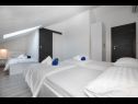 Apartementen Dragan - with pool and seaview: A2(4), A3(5) Postira - Eiland Brac  - Appartement - A3(5): slaapkamer