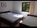 Apartementen Vig - 60 m from beach: A1(5), A2(4) Povlja - Eiland Brac  - Appartement - A1(5): slaapkamer
