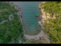 Vakantiehuizen Irena - secluded paradise; H(4+1) Baai Prapatna (Pucisca) - Eiland Brac  - Kroatië  - strand