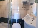 Vakantiehuizen Žarko - 50m from the sea H(6+2) Pucisca - Eiland Brac  - Kroatië  - H(6+2): badkamer met toilet