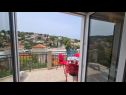 Apartementen Marin - amazing sea view: A1(4+1), A2(4+1), A3(4+1) Splitska - Eiland Brac  - Appartement - A2(4+1): terras