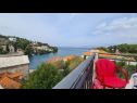 Apartementen Marin - amazing sea view: A1(4+1), A2(4+1), A3(4+1) Splitska - Eiland Brac  - Appartement - A2(4+1): uitzicht op zee