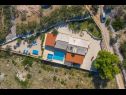 Vakantiehuizen Kristiana - open swimming pool: H(7) Supetar - Eiland Brac  - Kroatië  - huis