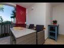 Apartementen Vlado - cosy & afordable: SA1(2), A2(3), A3(5) Supetar - Eiland Brac  - Studio-appartment - SA1(2): terras