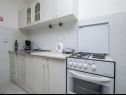 Apartementen Silvana - economy apartments : A1(4), A3(2+1), A2(2) Supetar - Eiland Brac  - Appartement - A1(4): keuken