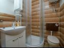 Apartementen Silvana - economy apartments : A1(4), A3(2+1), A2(2) Supetar - Eiland Brac  - Appartement - A1(4): badkamer met toilet