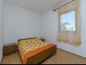Apartementen Silvana - economy apartments : A1(4), A3(2+1), A2(2) Supetar - Eiland Brac  - Appartement - A3(2+1): slaapkamer