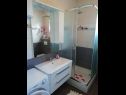 Apartementen Marino - near family friendly beach: A1(2+3), A2(2+2) Supetar - Eiland Brac  - Appartement - A1(2+3): badkamer met toilet