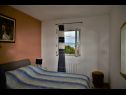 Apartementen Adel - 70 m from beach: A1(4), A2(3+2), SA3(2), A4(4+2) Supetar - Eiland Brac  - Appartement - A1(4): slaapkamer