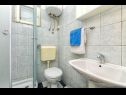 Apartementen Adel - 70 m from beach: A1(4), A2(3+2), SA3(2), A4(4+2) Supetar - Eiland Brac  - Studio-appartment - SA3(2): badkamer met toilet