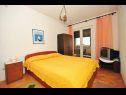 Apartementen Bal - 400 m from beach: A2(2), A3(6) Supetar - Eiland Brac  - Appartement - A3(6): slaapkamer
