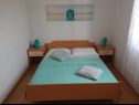 Apartementen Šimi - free parking: A1(4) Supetar - Eiland Brac  - Appartement - A1(4): slaapkamer