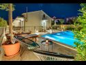 Vakantiehuizen Maria - private pool & parking: H(4+1) Supetar - Eiland Brac  - Kroatië  - zwembad
