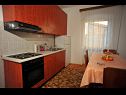 Apartementen Piv - 10 m from beach: A1(6), A2(6), A3(6), SA4(2) Sutivan - Eiland Brac  - Appartement - A3(6): keuken en eetkamer