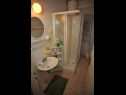 Apartementen Piv - 10 m from beach: A1(6), A2(6), A3(6), SA4(2) Sutivan - Eiland Brac  - Appartement - A3(6): badkamer met toilet