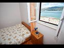 Apartementen Andja - 5 m from the beach : A1(5+1) Arbanija - Eiland Ciovo  - Appartement - A1(5+1): slaapkamer