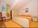 Apartementen Aurelija - 20 m from beach: A1(4+2), A2(4), A3(2+2) Arbanija - Eiland Ciovo  - Appartement - A3(2+2): slaapkamer