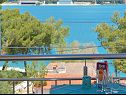 Apartementen Aurelija - 20 m from beach: A1(4+2), A2(4), A3(2+2) Arbanija - Eiland Ciovo  - Appartement - A3(2+2): uitzicht vanaf balkon