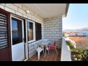 Apartementen Dome - 30 m from beach : A1(4), A2(4), A3(4) Arbanija - Eiland Ciovo  - Appartement - A2(4): balkon