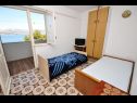 Apartementen Dome - 30 m from beach : A1(4), A2(4), A3(4) Arbanija - Eiland Ciovo  - Appartement - A3(4): slaapkamer
