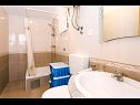 Apartementen Ivica - 150 m from sea: A1(7), A2(4) Mastrinka - Eiland Ciovo  - Appartement - A2(4): badkamer met toilet