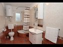 Apartementen Maja - sea view : A1(2), A2(2), A3(4+1) Mastrinka - Eiland Ciovo  - Appartement - A3(4+1): badkamer met toilet